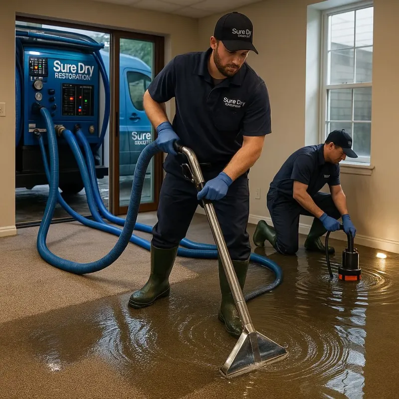 Water Extraction and Removal process in Santa Cruz, CA